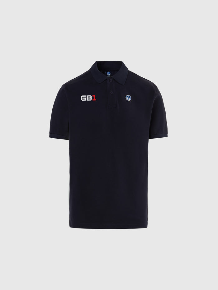 hover | Navy blue | polo-short-sleeve-493074