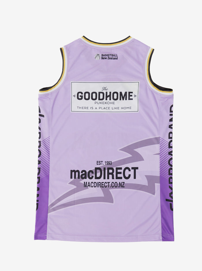 NZNBL Franklin Bulls City Edition Rapid League Singlet Youth