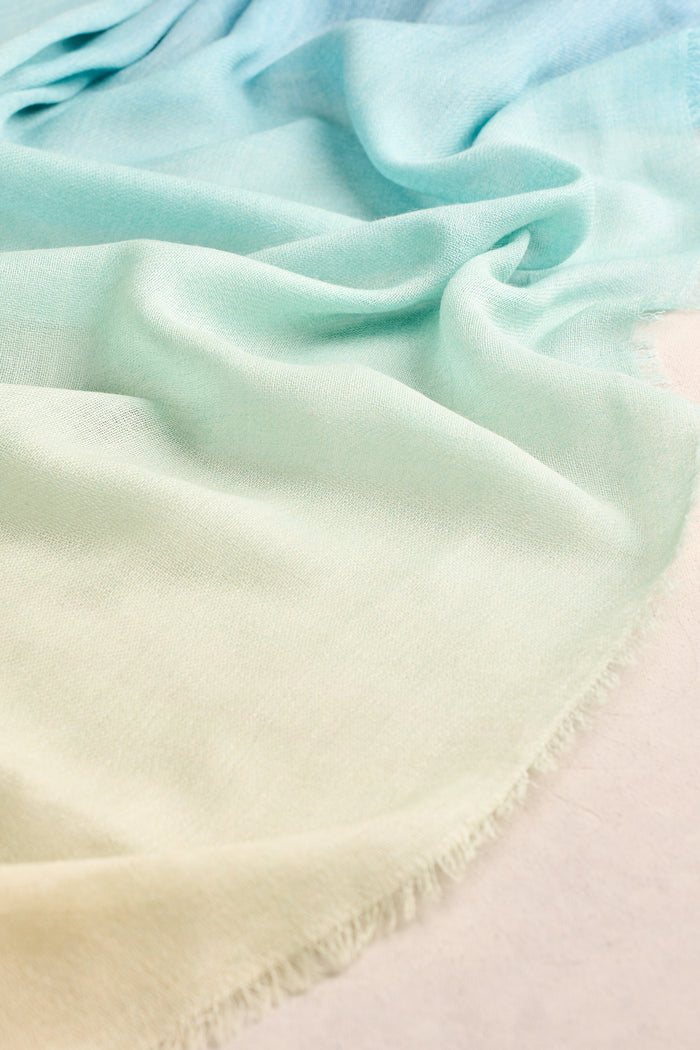 Ombre Scarf - Blue