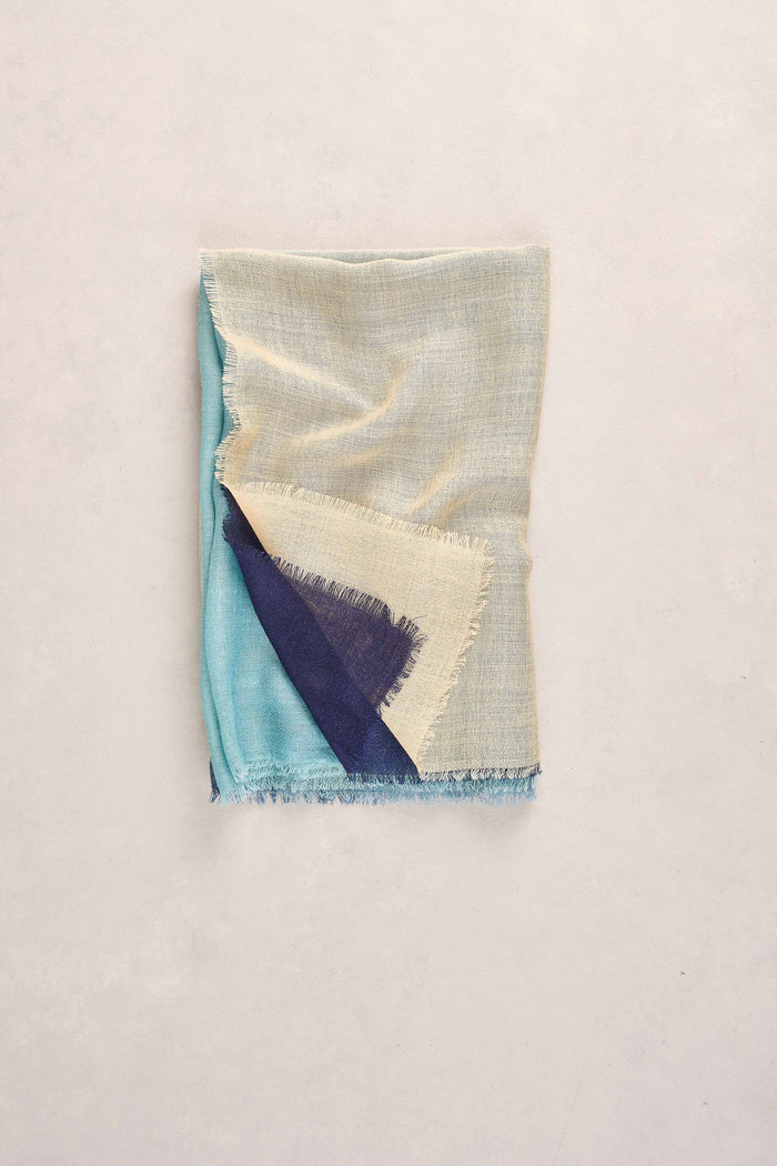 Ombre Scarf - Blue