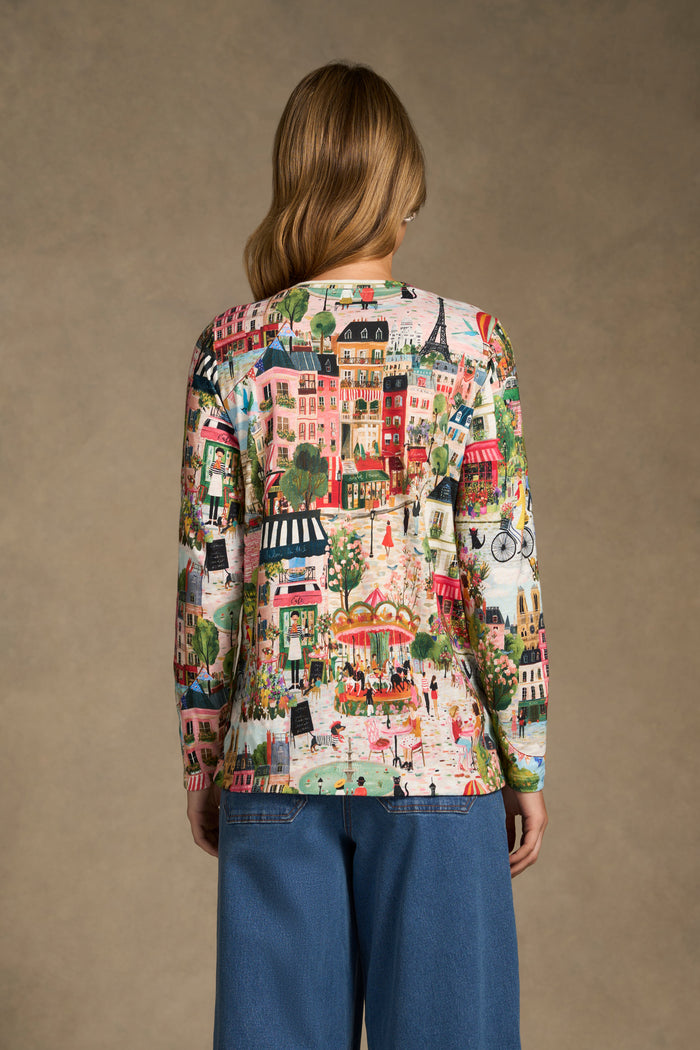 Organic Cotton T-Shirt - Amour Print