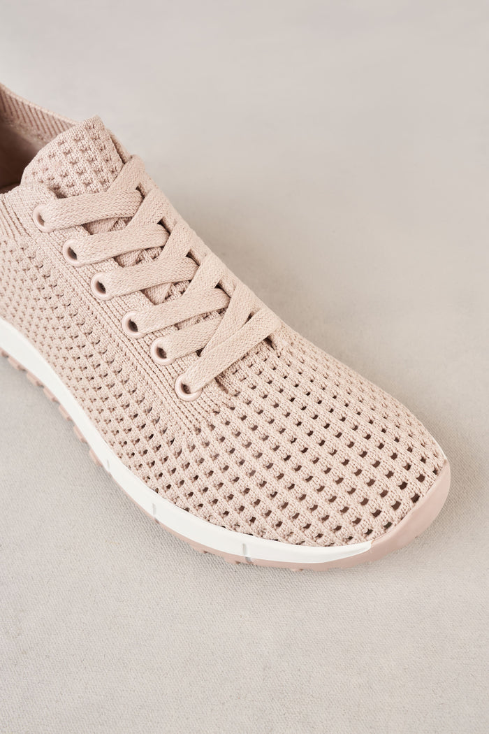 Perla Knit Sneaker - Stone