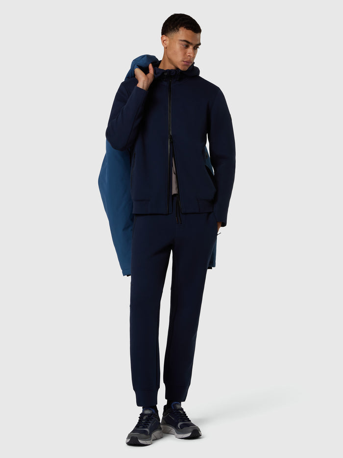 5 | Navy blue | full-zip-hodded-sweatshirt-691416