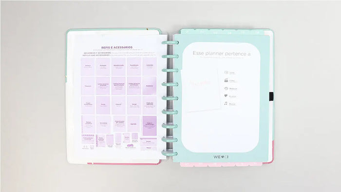 Planner CI Acqua Glam Caderno