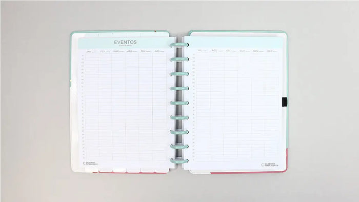 Planner CI Acqua Glam Caderno