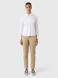 5 | White | women's-poplin-shirt-27W607