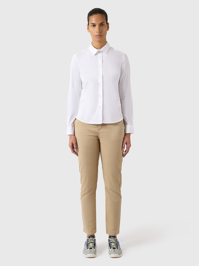 5 | White | women's-poplin-shirt-27W607