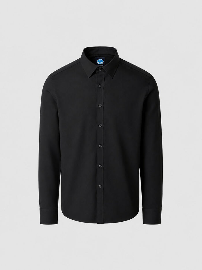 hover | Black | poplin-shirt-27M607