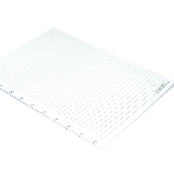 REFIL 100 FOLHAS PAUTADAS GRANDE Caderno Inteligente Lojista