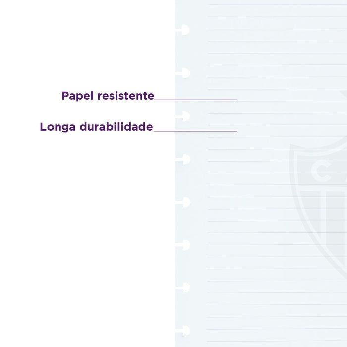 Refil Pautado Atlético Mineiro Caderno Inteligente ®