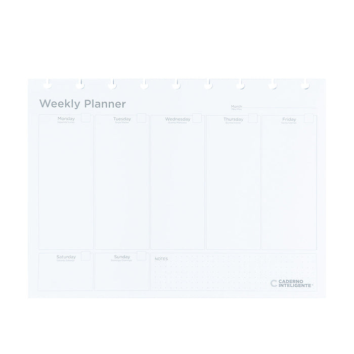 Refil Weekly Planner My Frame (cópia) Caderno Inteligente ®