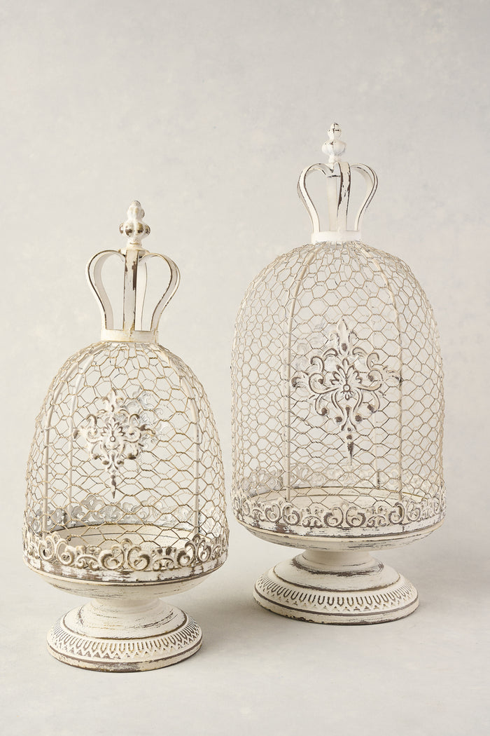 REGAL CLOCHE SET OF 2 -GREY