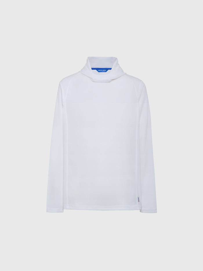hover | White | regatta-tech-ls-hooded-t-27M118