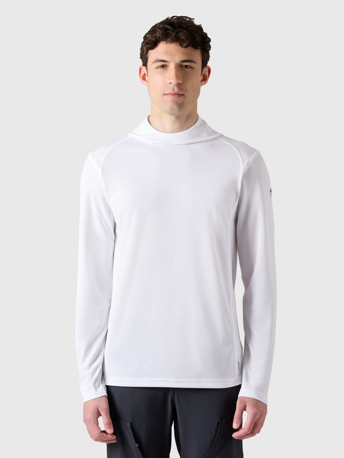 1 | White | regatta-tech-ls-hooded-t-27M118