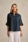Relaxed Lightweight Shirt - Ink