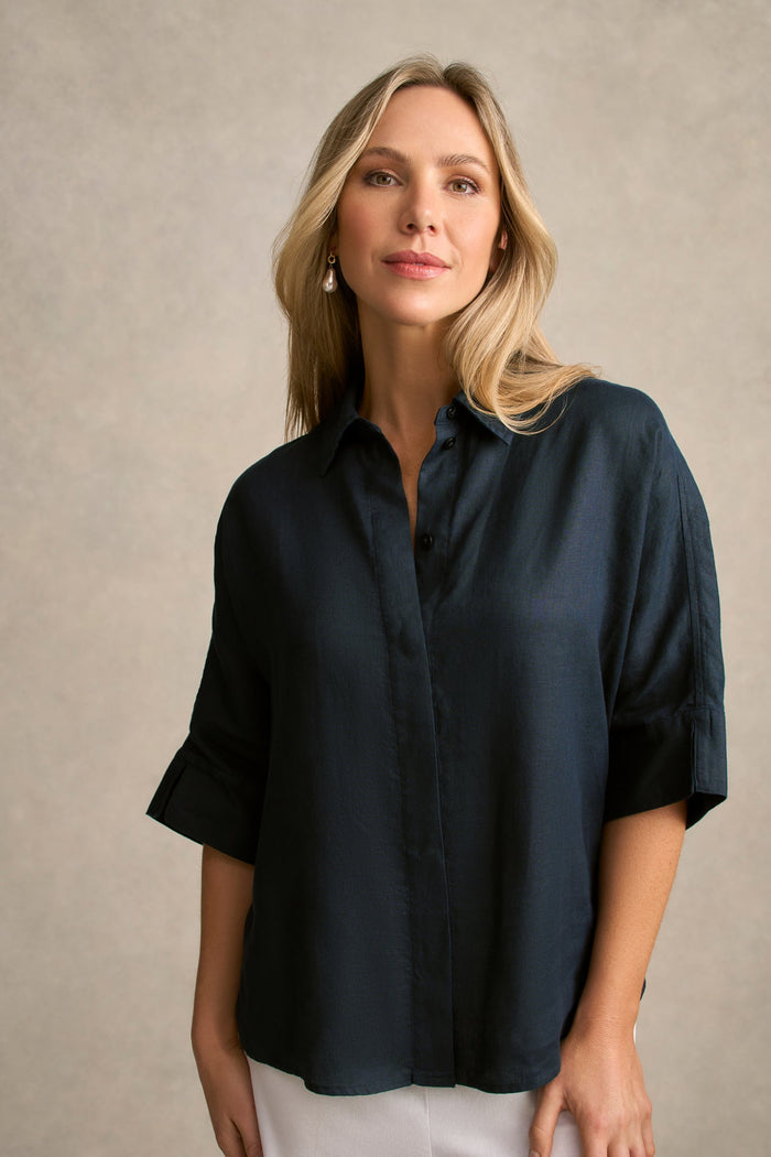 Relaxed Lightweight Shirt - Ink
