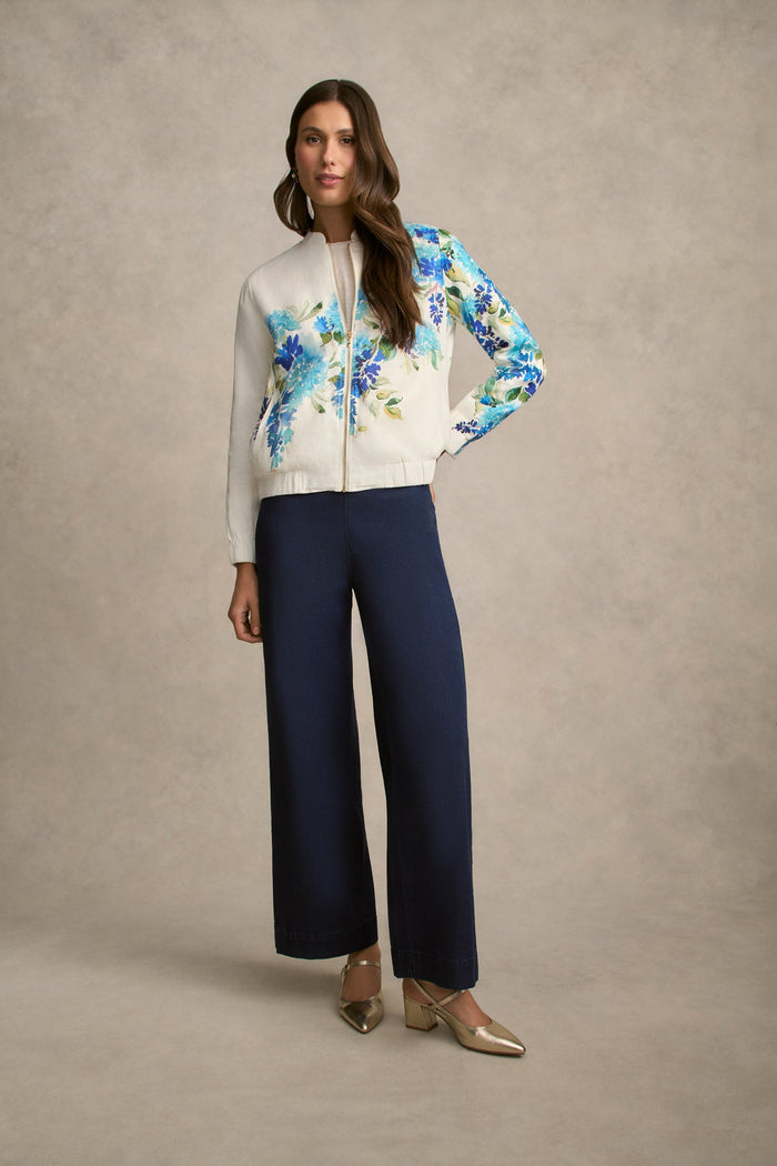 Resort Jacket - Watercolour Floral