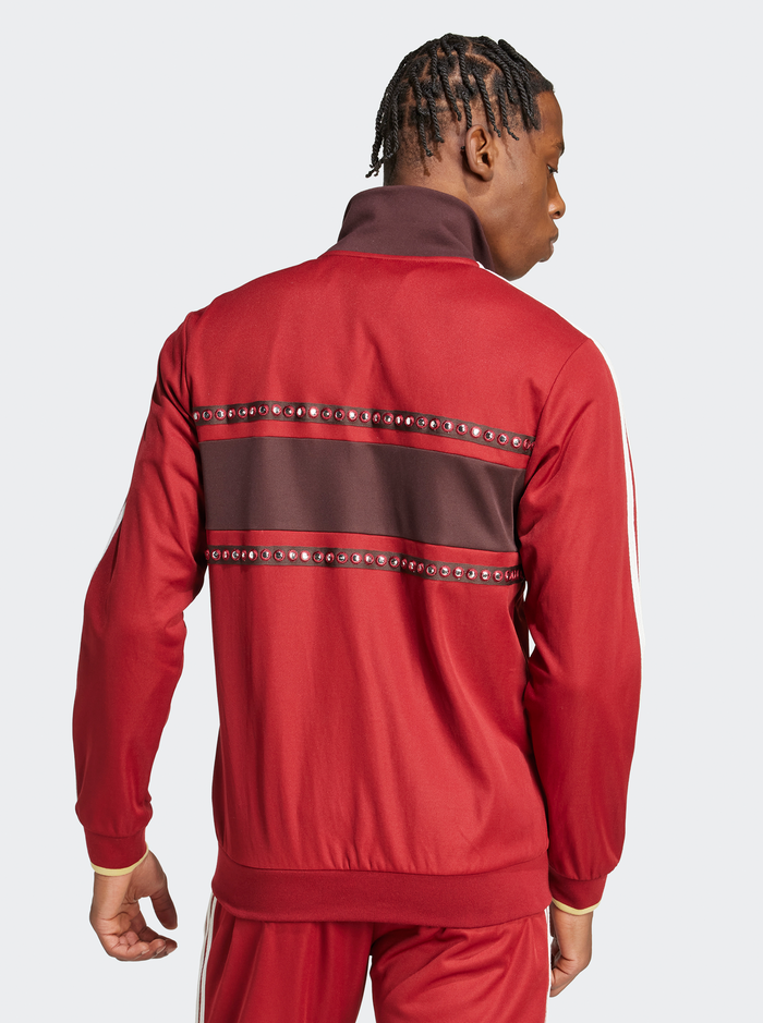 Retro Sports Cricket-Inspired Track Top