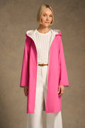 Printed Reversible Raincoat - Pink / Silver