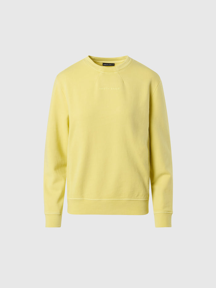 hover | Lemon grass | crewneck-sweatshirt-091365