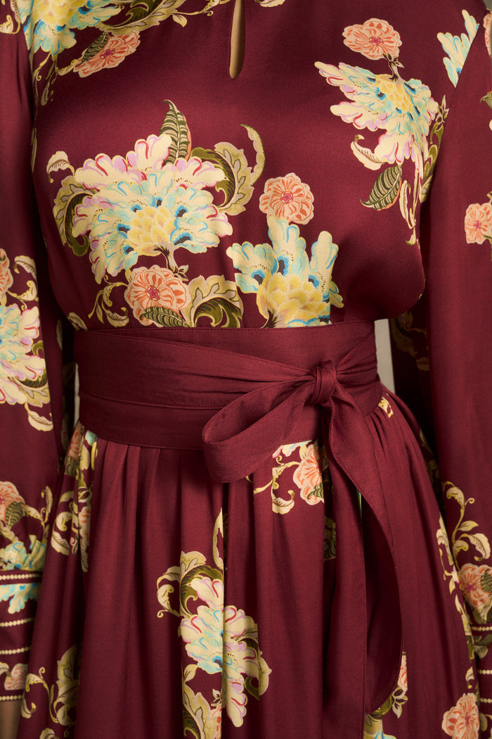 Rococo Shift Dress - Baroque Print