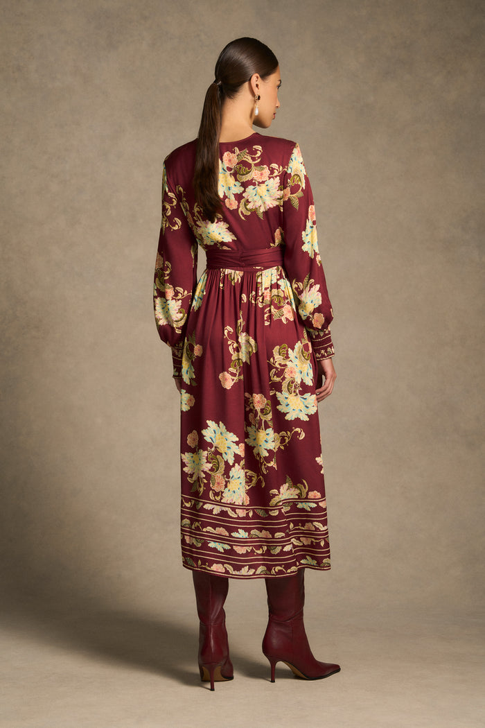 Rococo Shift Dress - Baroque Print