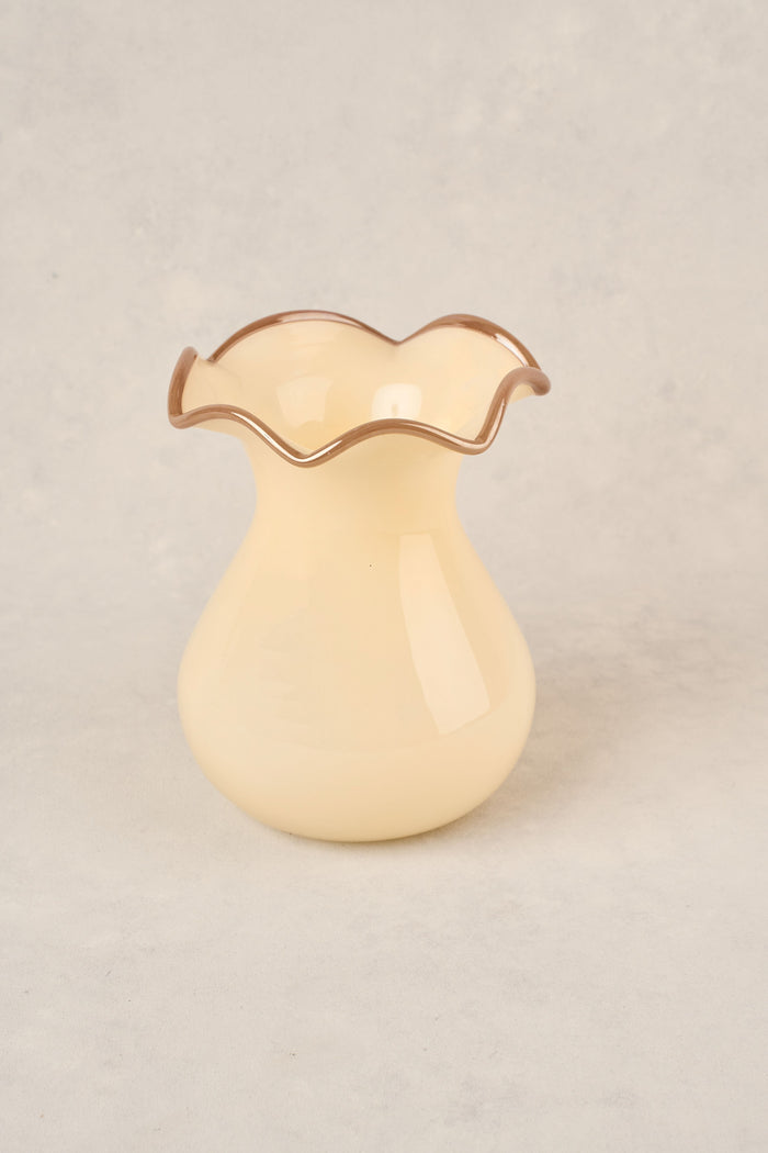 Round Fluted Vase