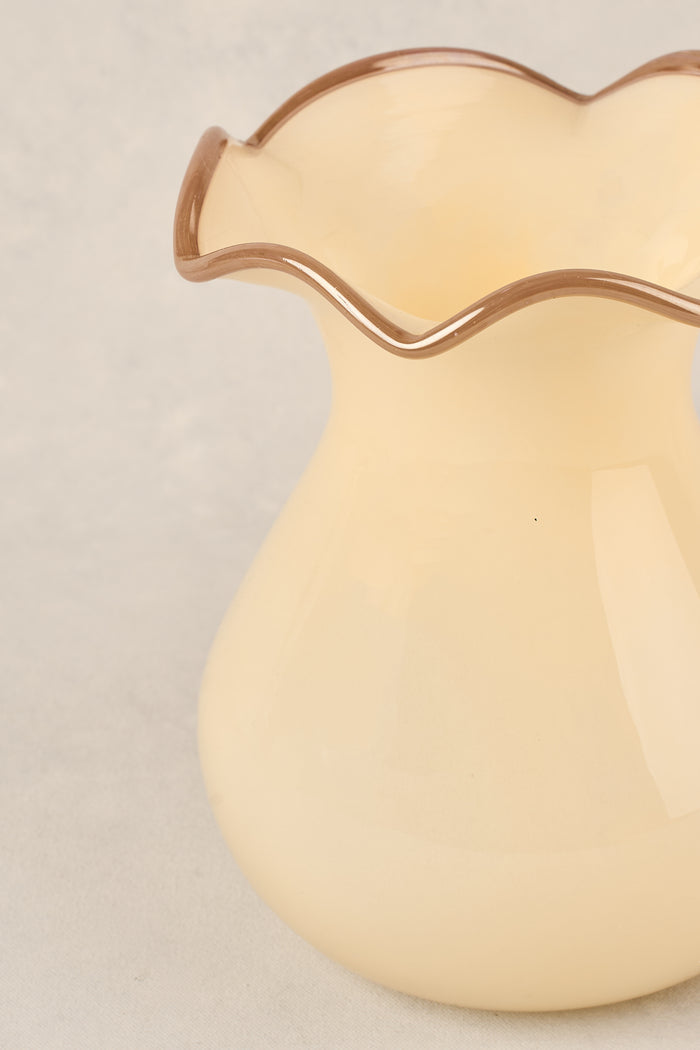 Round Fluted Vase