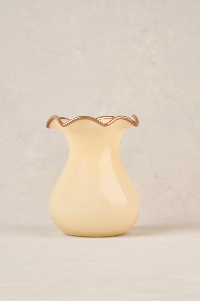 Round Fluted Vase