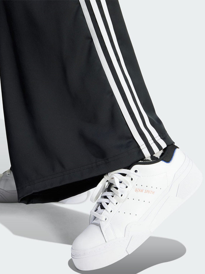 Satin Wide Leg Track Pants