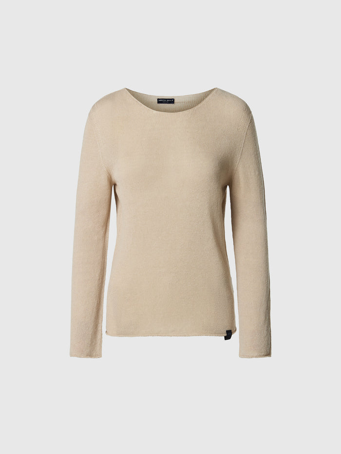 hover | Light stone | seamless-crewneck-7-gg-knitwear-sweatshirt-095538