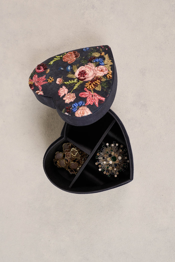 Small Heart Jewellery Box