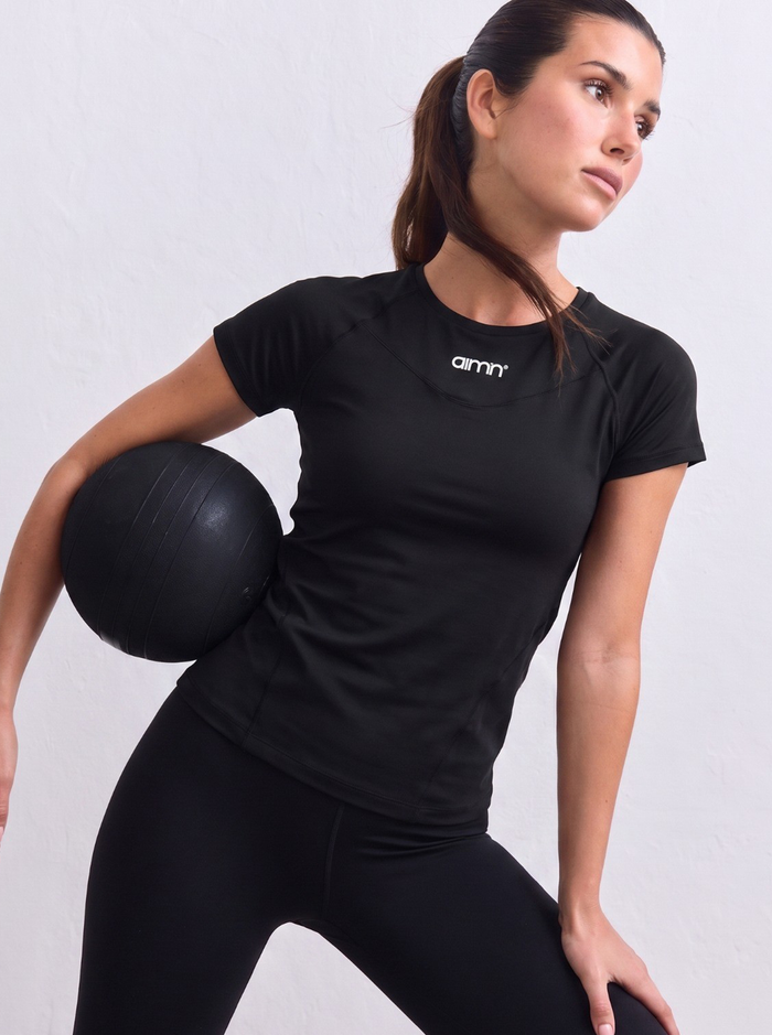 Soft Basic Short Sleeve in Black
