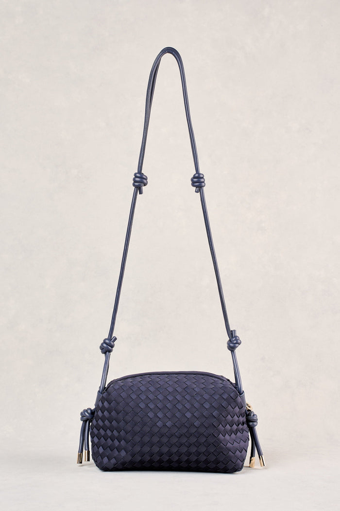 Soft Woven Cross Body - Ink