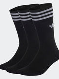 Solid Crew Sock 3 Pack Unisex