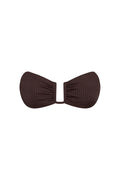St. Martinique Bandeau - Espresso Wide Rib