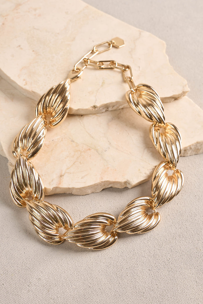 Statement Necklace - Gold