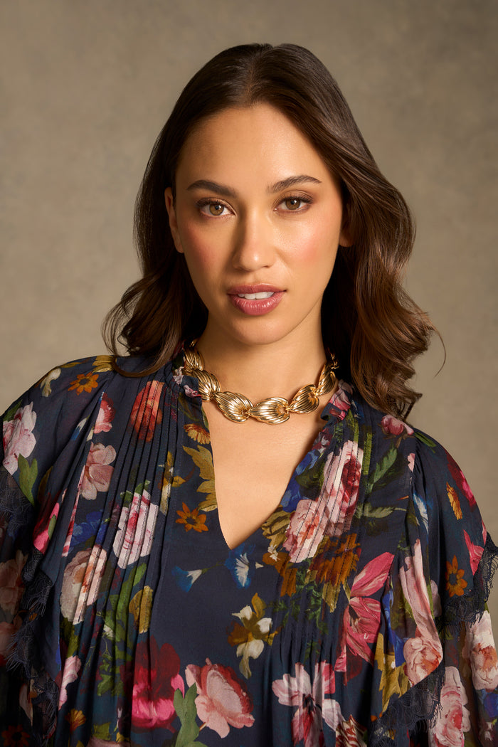 Statement Necklace - Gold