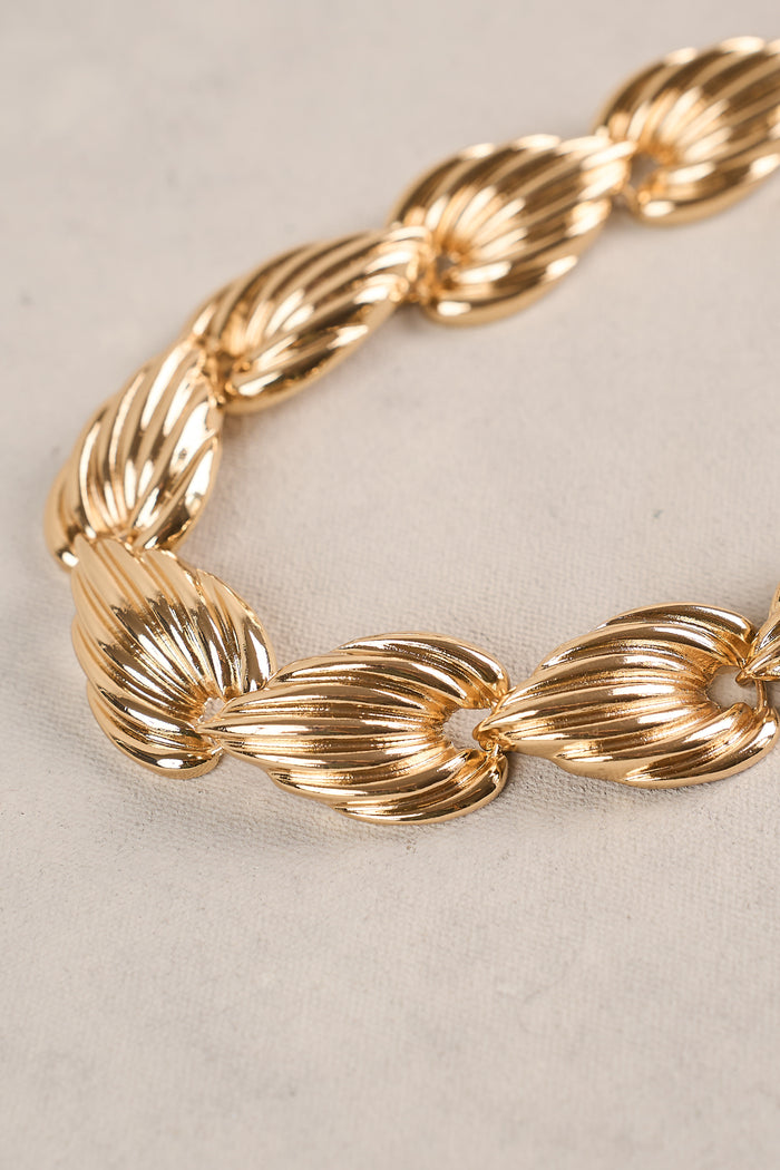 Statement Necklace - Gold