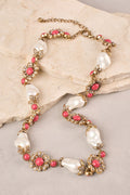 Statement Necklace - Pink