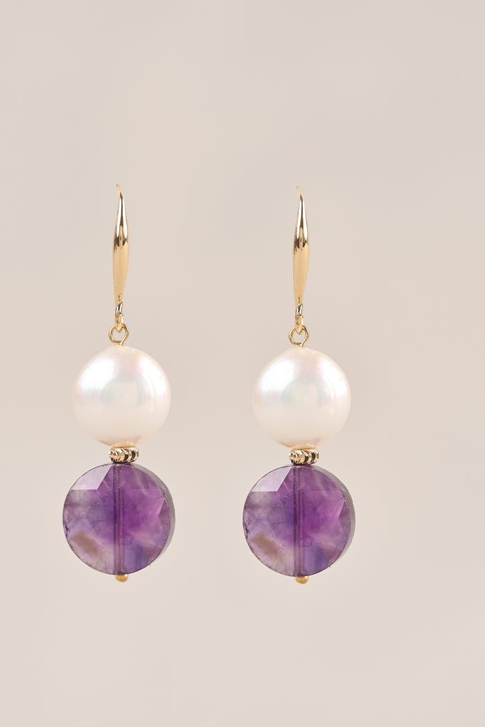 Stone Pearl Droplets - Purple