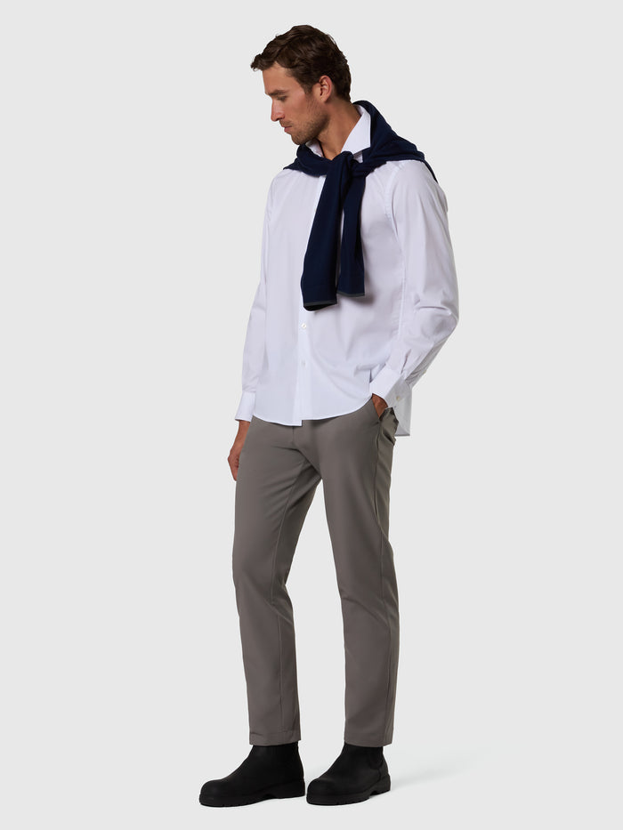 5 | White | shirt-italian-collar--long-sleeve-664490