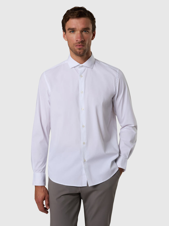 1 | White | shirt-italian-collar--long-sleeve-664490