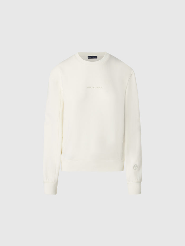 hover | Marshmallow | crewneck-sweatshirt-wgraphic-091176