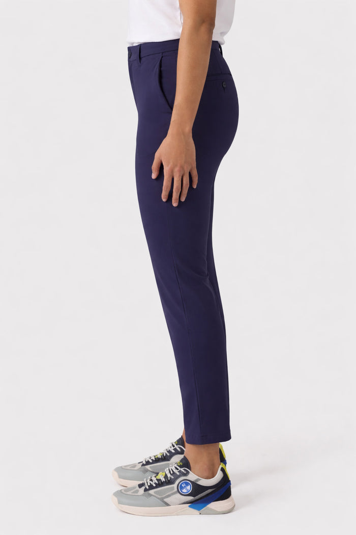 5 | Navy blue | women's-tech-chino-pant-27W407