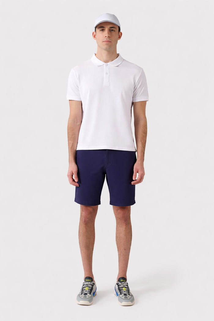 5 | Navy blue | tech-chino-shorts-27M518