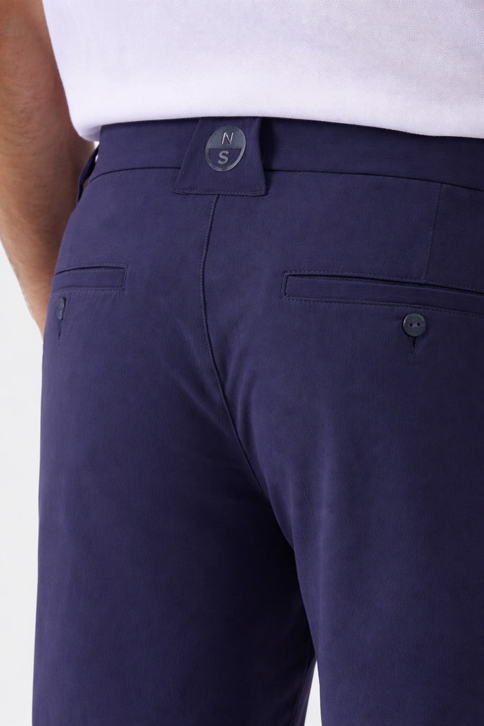 7 | Navy blue | tech-chino-shorts-27M518