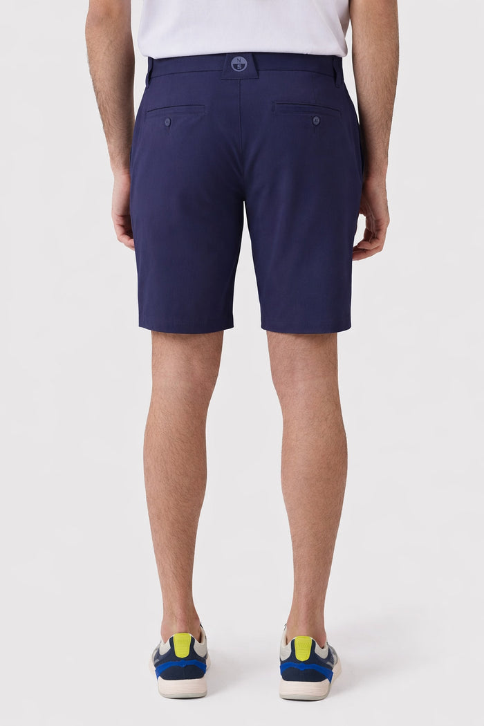4 | Navy blue | tech-chino-shorts-27M518