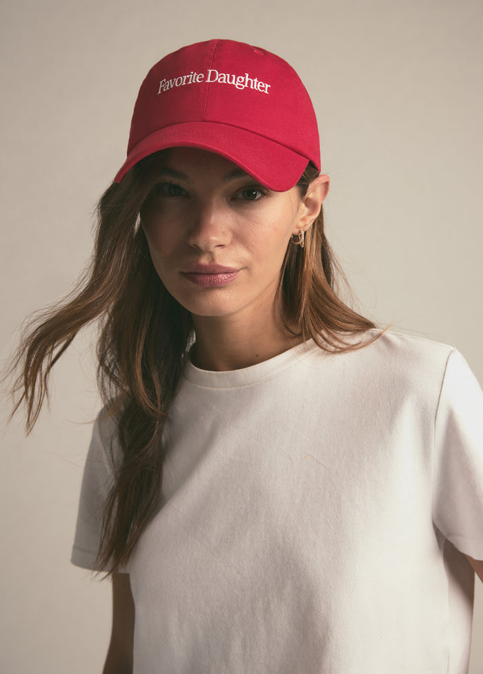 red white