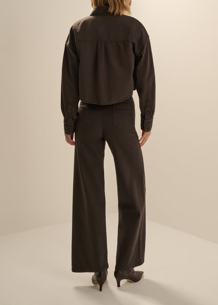 THE CROP EX-BOYFRIEND SHIRT
